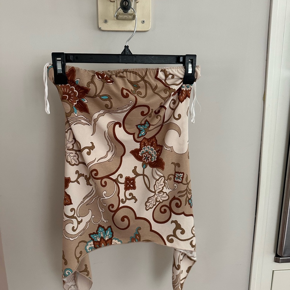 Floral Print Tube Top or Skirt